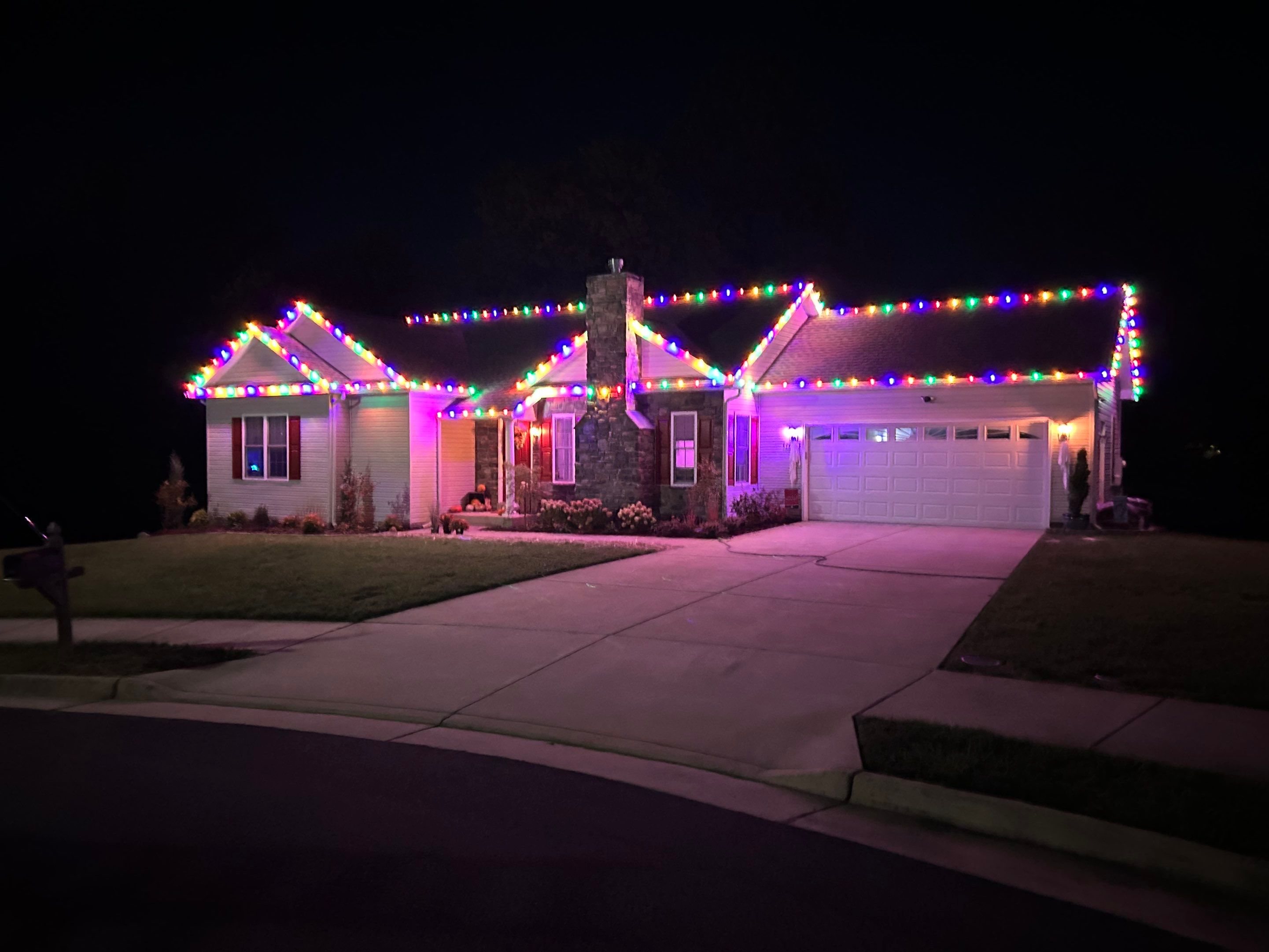 Christmas Lights Installation in Culpeper, VA